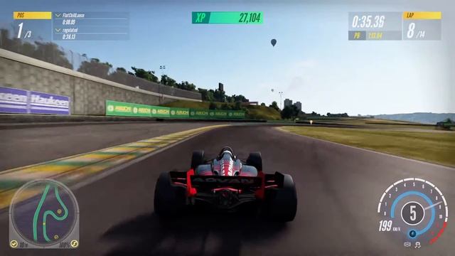 Project CARS 3™ - Interlagos Formula X race смотреть онлайн