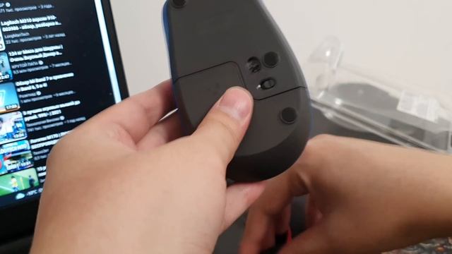 Швейцарская мышка LOGITECH M190 беспроводная смотреть онлайн