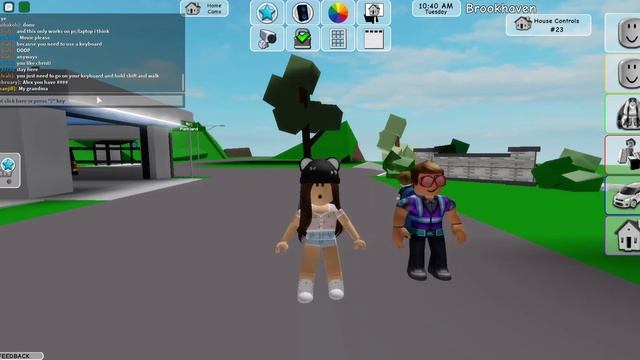 How to sprint or run using laptop/pc in Roblox Brookhaven! смотреть онлайн