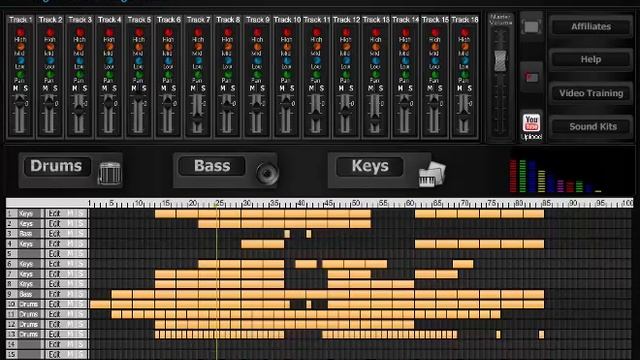 Программа для создания музыки - Dr.Drum смотреть онлайн