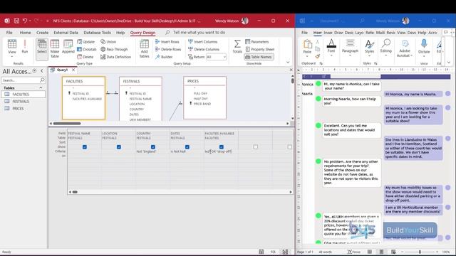 2023 Higher Admin & IT DB Task - Query + Report смотреть онлайн