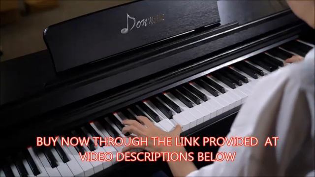 Donner DDP 100 Digital Piano 88 Key Weighted, Electric Piano with Full Size Weighted Keyboard смотреть онлайн