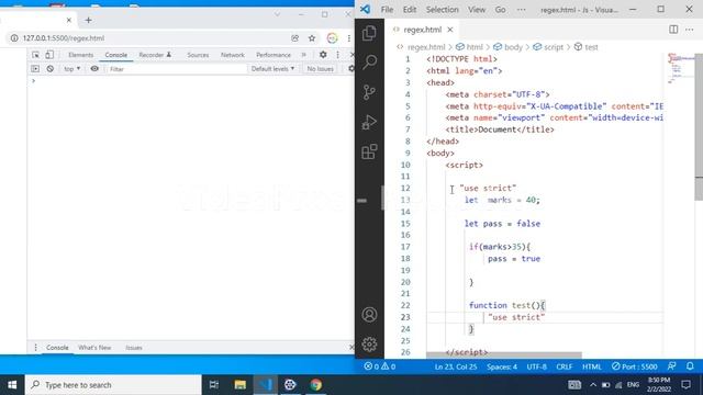 Strict mode in JavaScript JavaScript strict mode JavaScript JavaScript tutorials for beginner смотреть онлайн
