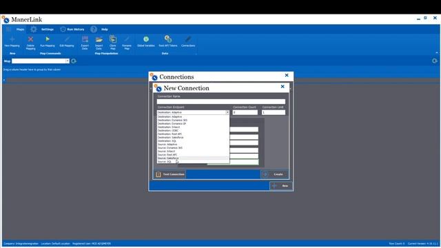 ManerLink - Creating a SQL Connection смотреть онлайн