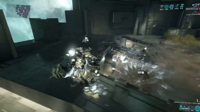 [Warframe] Fighting against 20 of Level 185 Jauggeranuts with Rhino Prime (Without Single Death) смотреть онлайн