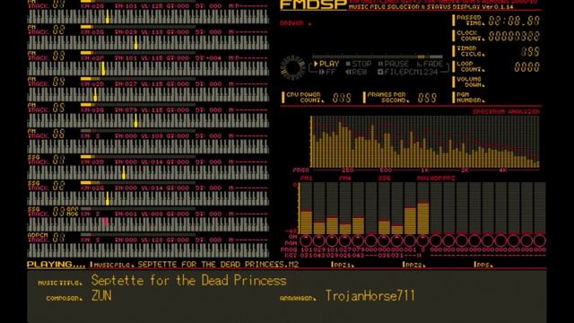 MML Bits - Septette for the Dead Princess (Touhou 6 ~ the Embodiment of Scarlet Devil) [PC-98] смотреть онлайн