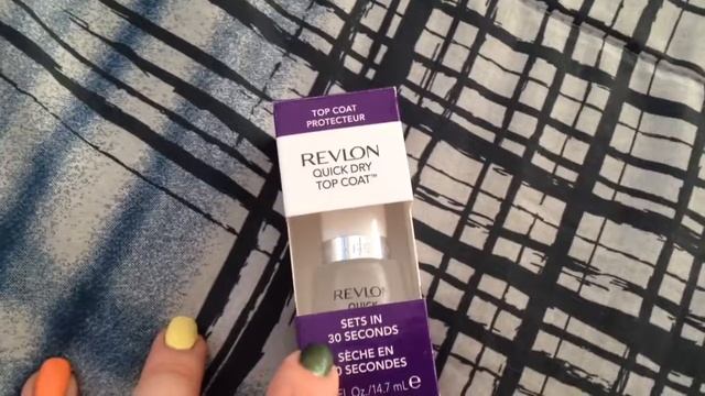 Обзор на топ-сушку для ногтей Revlon Quick Dry Top Coat смотреть онлайн