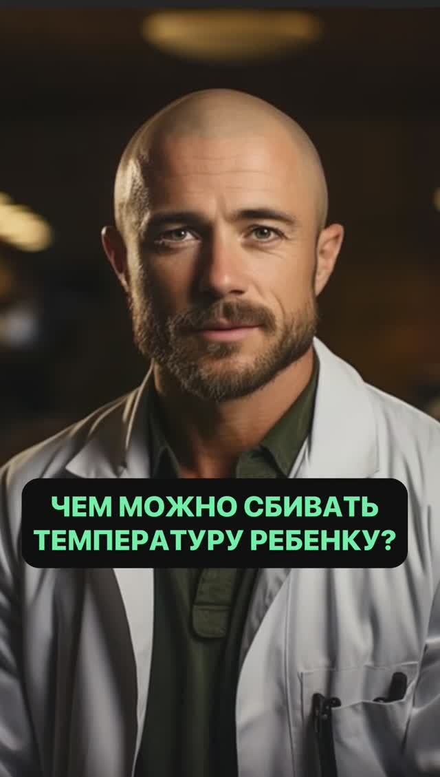 Чем можно сбивать температуру ребенку?