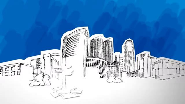 Paper cut-out draw-on style for Microsoft Israel смотреть онлайн