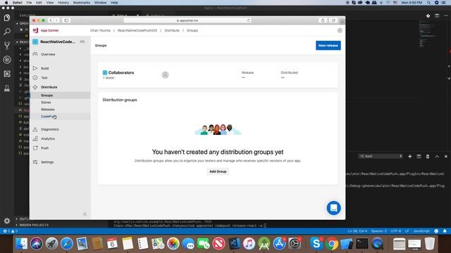 React Native: Code Push_(Part 3) iOS Staging смотреть онлайн