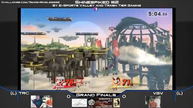 Shinespiked #2 - TRC (Dr.Mario) Vs. VGV (Mario) SSB4 Grand Finals смотреть онлайн
