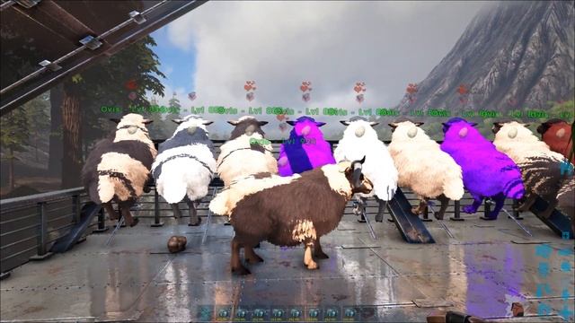 ARK: Survival Evolved | Ovis Farm Guide (Best way to get Hide + Mutton) смотреть онлайн