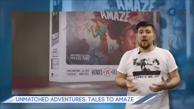 НОВОСТИ - Warhammer 40000 новой редакции, Unmatched Adventures и другие новинки Geek Media смотреть онлайн