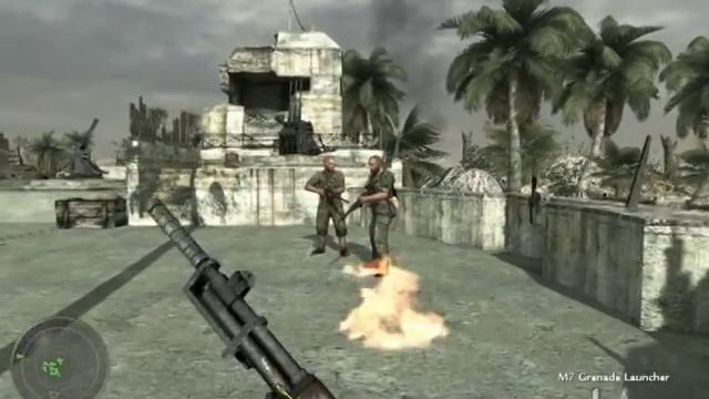 Call Of Duty : World At War Hard Landing Glitch смотреть онлайн