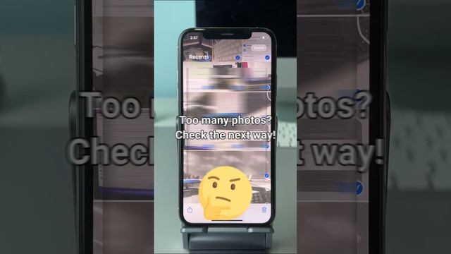 The Quickest Way to Select All Photos in Camera Roll on iPhone #Shorts смотреть онлайн