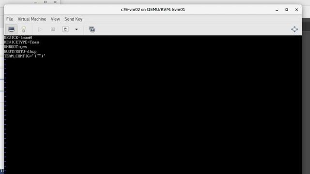 Группировка сети (Teaming) при помощи файлов ifcfg в CentOS 7 смотреть онлайн