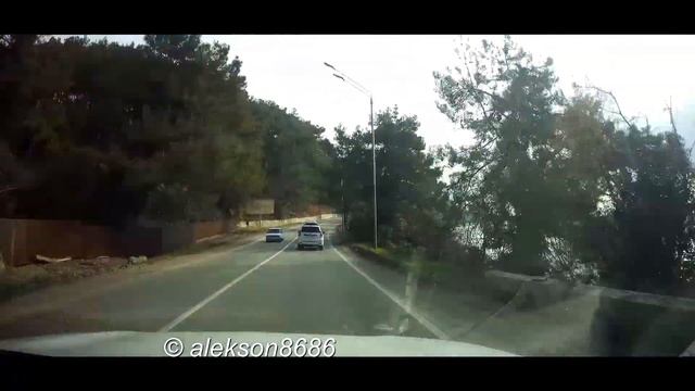 Абхазия : Дорога от МАПП Псоу в г. Гагра