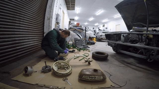 Mini Riga Moped, Рига мини 26 Восстановление.