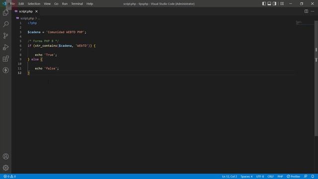 Tips PHP | Comprobar si un String contiene una palabra especifica смотреть онлайн