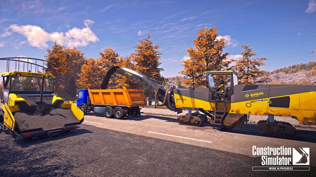 LIVE Construction Simulator 22Симулятор строительной компании( первый взгляд ) #construction