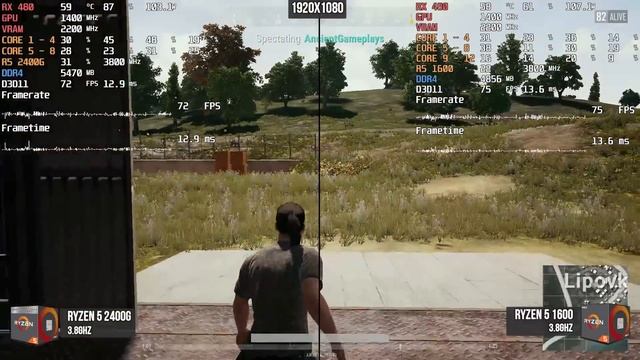 Ryzen 5 2400G vs Ryzen 5 1600 | Are Ryzen APUs good CPUs? | 720p, 1080p & 1440p Gaming Benchmarks смотреть онлайн