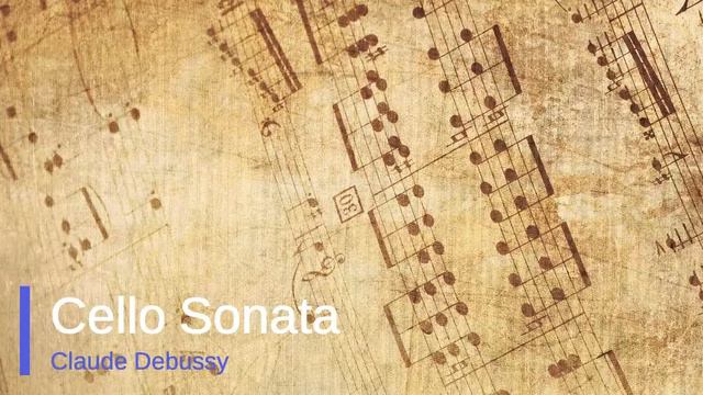 Claude Debussy - Cello Sonata | Performers: Paul Pitman, Bang-Eun Lee. смотреть онлайн