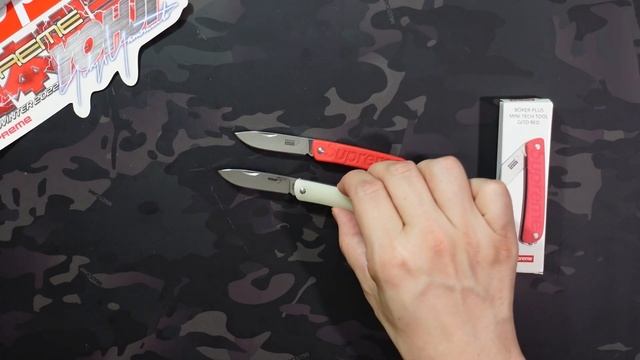 Supreme - Boker Plus Mini Tech Tool GITD Red смотреть онлайн