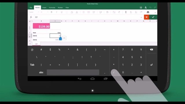 Excel android смотреть онлайн