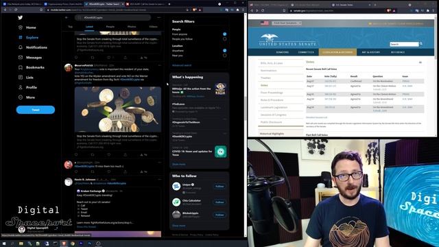 Cryptocurrency Legislation Could Pass This Weekend | What You Can Do #DontKillCrypto смотреть онлайн