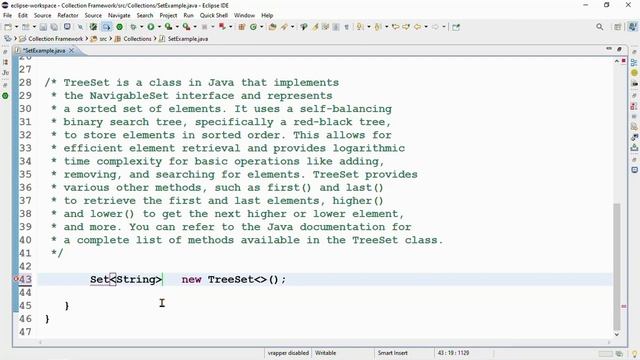 #TreeSet #Java смотреть онлайн