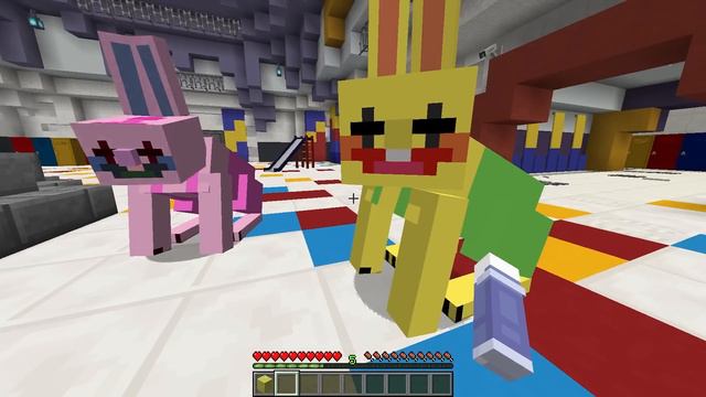 Bunzo has a TWIN SISTER?! in Minecraft Poppy Playtime смотреть онлайн