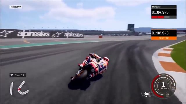 MotoGP 18 Gameplay - Marquez Honda (MotoGP 2018 Game) смотреть онлайн