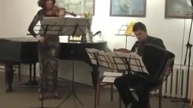 S Berinsky 'Seascape' for violin and bayan смотреть онлайн