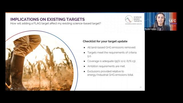 Shining a light on the FLAG target setting process webinar смотреть онлайн