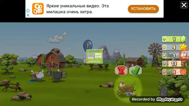 Играю в игру облака и овечки #2 смотреть онлайн