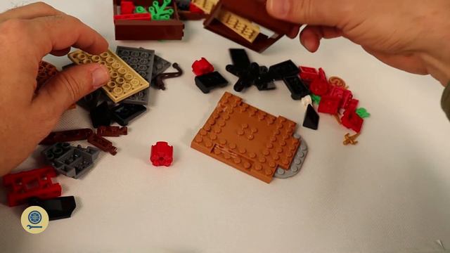 Abrir e Montar - LEGO 71759 Ninja Dragon Temple смотреть онлайн