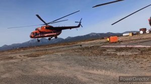 Два вертолета компании встретились на село Пахачи.