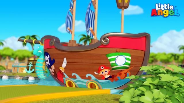 Putt Putt Mini Golf Song | Little Angel Kids Songs & Nursery Rhymes смотреть онлайн