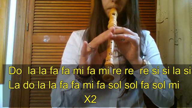 Me Enamoré- Shakira flauta cancion Facil смотреть онлайн