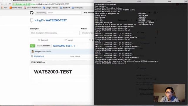 Git and Github Basics Demonstration смотреть онлайн