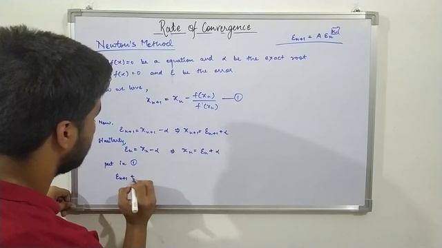 Rate of Convergence of Newton's Method | Numerical Methods | Concept of ROC. смотреть онлайн