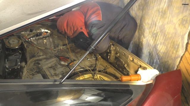 Сварил крепление для интеркулера. Supra A70, 1g-gte.