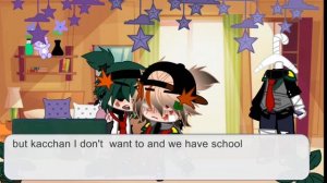 ~bakugou going to deku dorm while his changing bkdk(13+?)