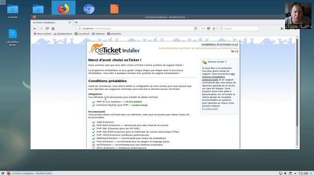 Installation d'OsTicket смотреть онлайн