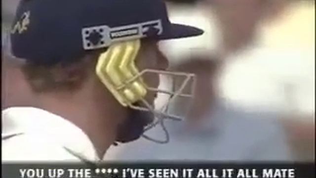 Freddie Flintoff Sledging Cricket with subtitles смотреть онлайн