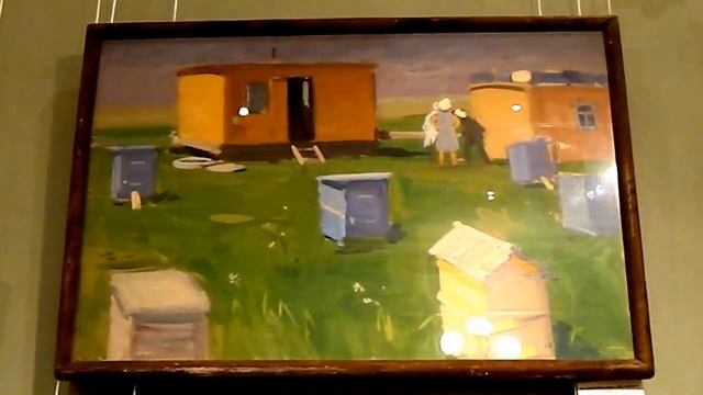 выставка Бориса Хоменко / галерея Голубая гостиная союза художников смотреть онлайн