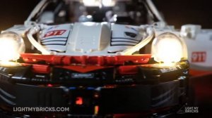 LEGO Porsche 911 RSR #42096 - Light Kit - Light My Bricks