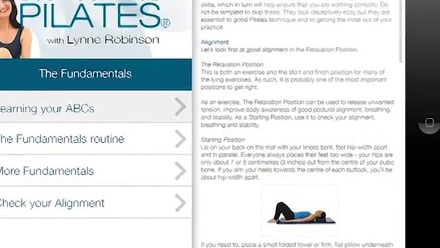 Body Control Pilates with Lynne Robinson app смотреть онлайн