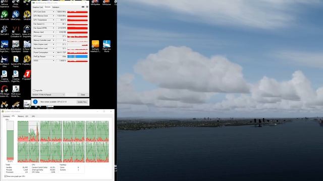 Prepar3D V4 - CPU And GPU Stress Test - NYC - 4K