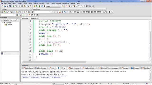 05.1 Строковый тип данных (char, string) смотреть онлайн